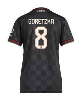 Bayern Munich Leon Goretzka #8 Maglia Gara Terza Repliche 2025-26 Donna Maniche Corte